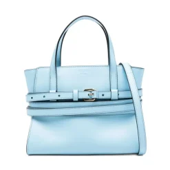 Tie Me Lille Læderhåndtaske