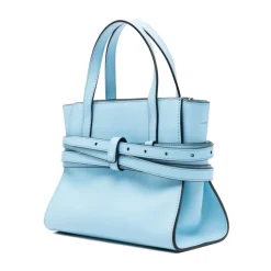 Tie Me Lille Læderhåndtaske