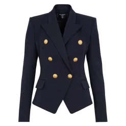 Tilpasset uld 6-knaps jakke