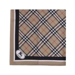 Tjek Silke Tørklæde Ikonisk Tilbehør