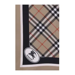 Tjek Silke Tørklæde Ikonisk Tilbehør