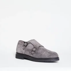 Tower Suede Cap Toe Double Monk