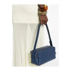 Trousse Woven Leather