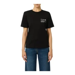 T-shirt i kraftig bomuldsjersey med brystlomme