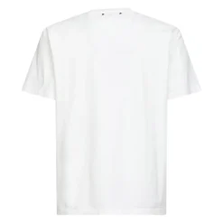 T-shirt i vintage bomuldsjersey