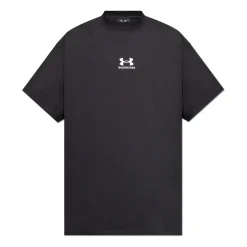 T-shirt med broderet logo