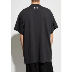 T-shirt med broderet logo