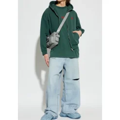 T-shirt med broderet logo