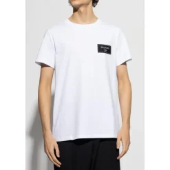 T-shirt med logo patch