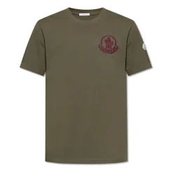 T-shirt med trykt logo