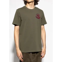 T-shirt med trykt logo