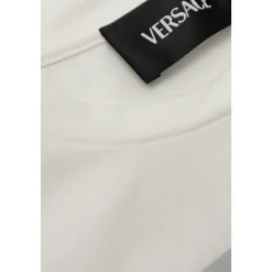 T-shirtkjole i trykt bomuld