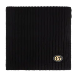 Uld Cashmere Tørklæde med Dobbelt G