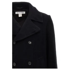 Uld Dobbeltradet Frakke