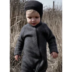 Uld Køredragt - Mørk Grå Meleret