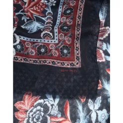 Uld og Cashmere Jacquard Tørklæde