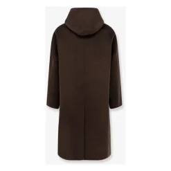 Uld- og cashmerefrakke