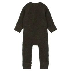 Ulddragt i mørkebrun