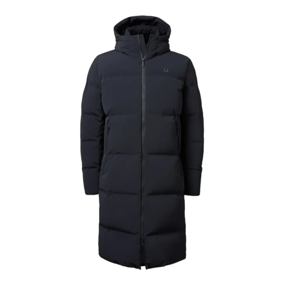 Ultra Varm Sort Parka Frakke