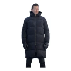 Ultra Varm Sort Parka Frakke