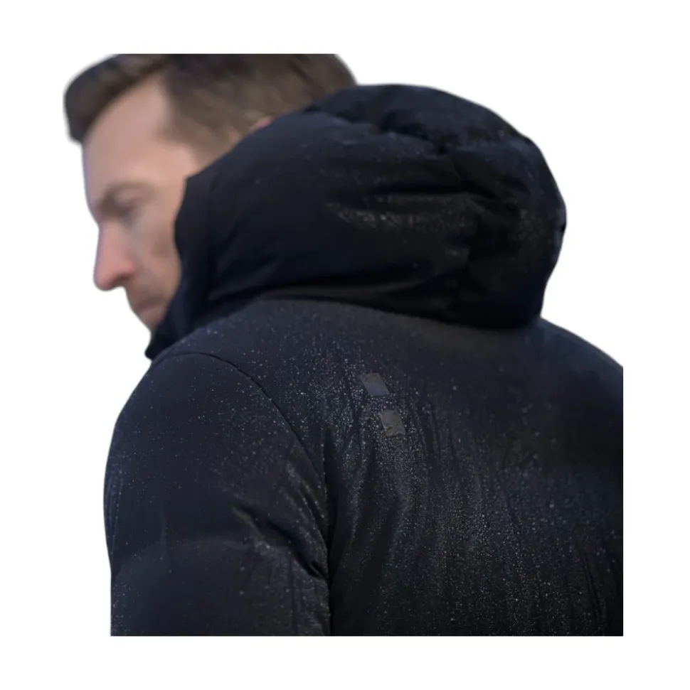 Ultra Varm Sort Parka Frakke