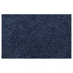 Unisex weekendtaske i ensfarvet blå bomuldskanvas