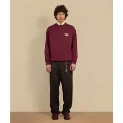 Urban Slogan Sweatshirt i Vin