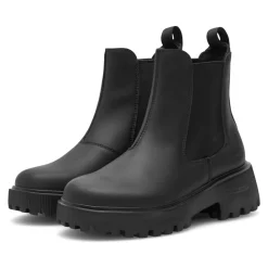 Vandtæt Sort Chelsea Støvle til Kvinder