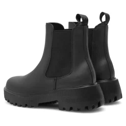 Vandtæt Sort Chelsea Støvle til Kvinder