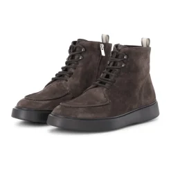 Velour Læder Ramme Støvler