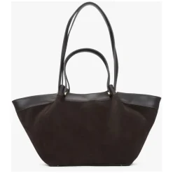 Velour Shopper Taske
