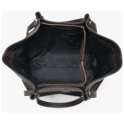 Velour Shopper Taske