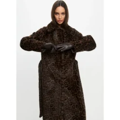 Vendbar Lang Vinter Faux Fur Frakke