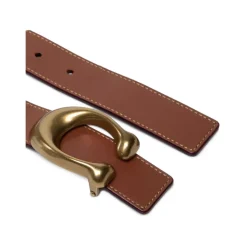Vendbart læderbælte