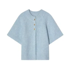 Vilanie Kortærmet Mohair Cardigan