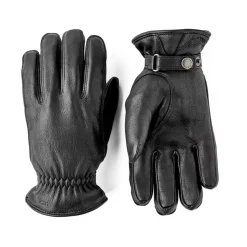 Vinterhandsker - Læder, Uld, Polyester