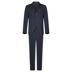 Virgin Wool Pinstripe Suit