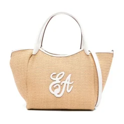 Vævet Strå Medium Shopper Taske