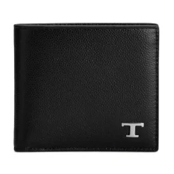 Wallet med logo-plakette