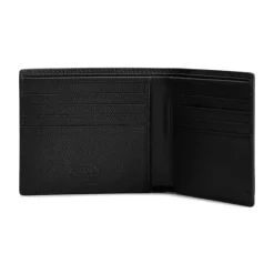 Wallet med logo-plakette