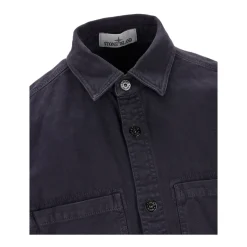 Wappen Patch Button Over Shirt