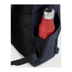 Water resistant roll top backpack for laptop 15,6