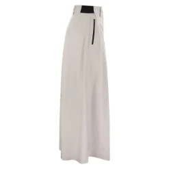 Wide Leg Plisserede Bukser