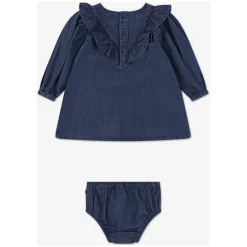 Wild West Ruffle Dress & Bloomers Set