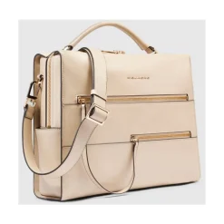 Women's laptop bag with iPad® compartment, shock absorbing and RFID protection