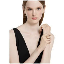 YBC837799001 - Horsebit Ring i gult guld